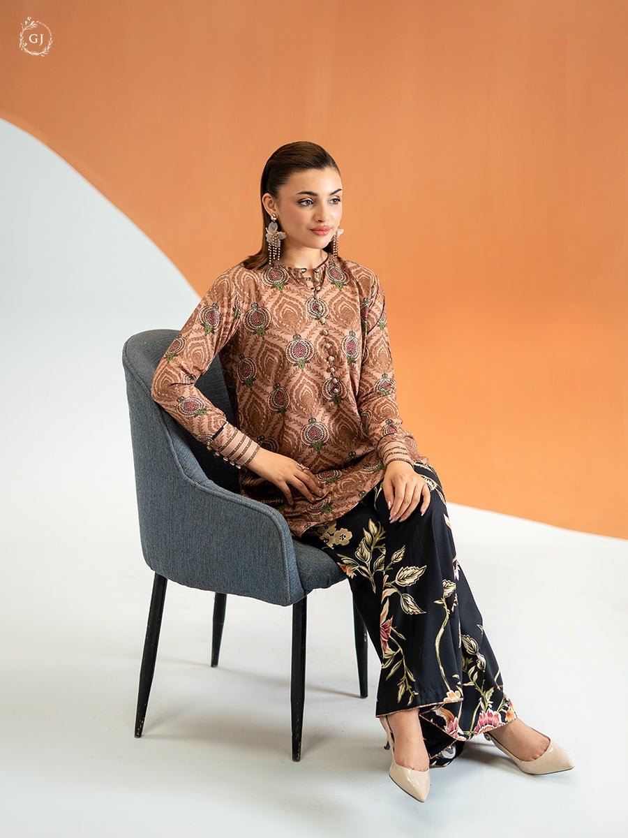 2 PC UNSTITCHED (SHIRT & TROUSER) - GJECH2501A7 - Image 2