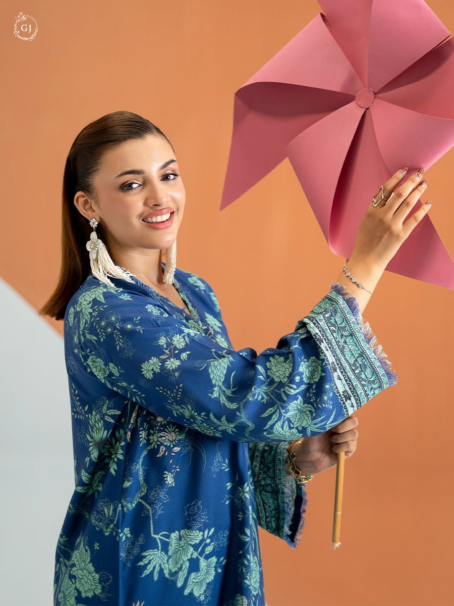 2 PC UNSTITCHED (SHIRT & TROUSER) - GJECH2501A8 - Image 2