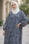 Single Layer Digital Printed Abaya
