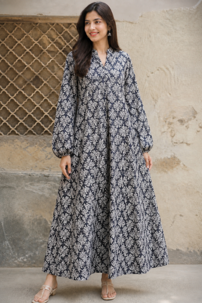 Single Layer Digital Abaya